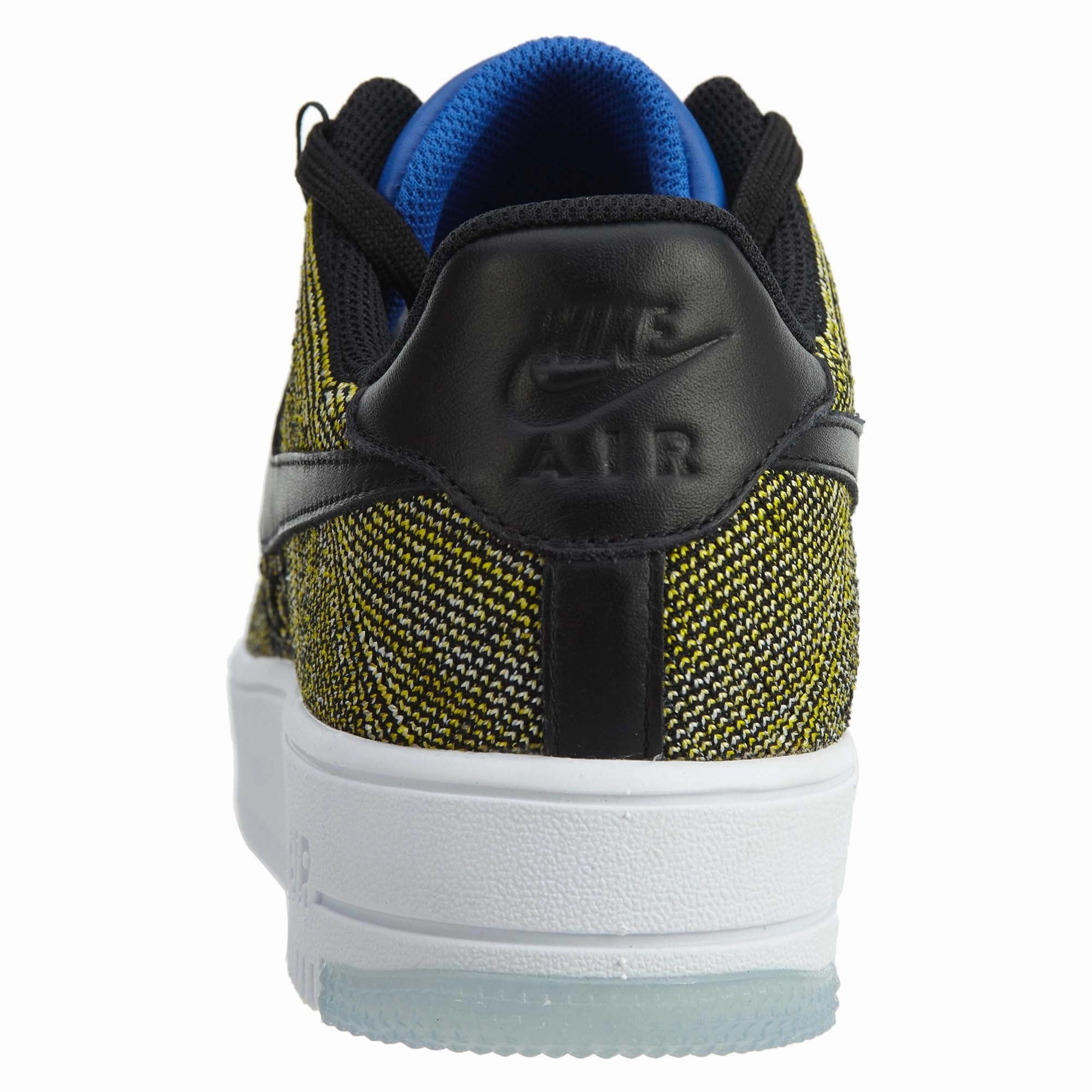Nike Af1 Flyknit Low Womens Style : 820256 Dark And White Nike Shoes