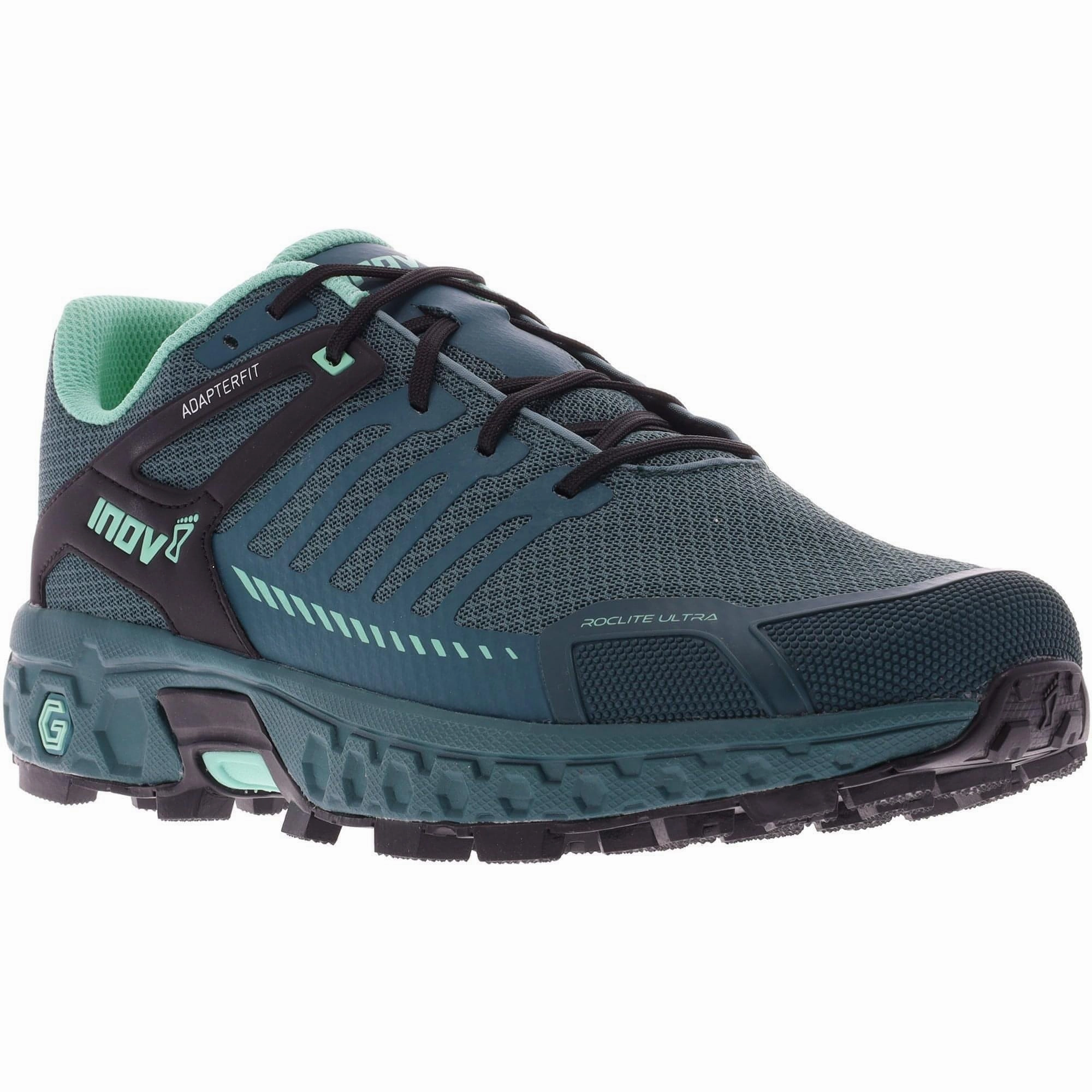 Best Trail Ultramarathon Shoes Inov8 Roclite Ultra G 320 Womens Trail Running Shoes - Blue