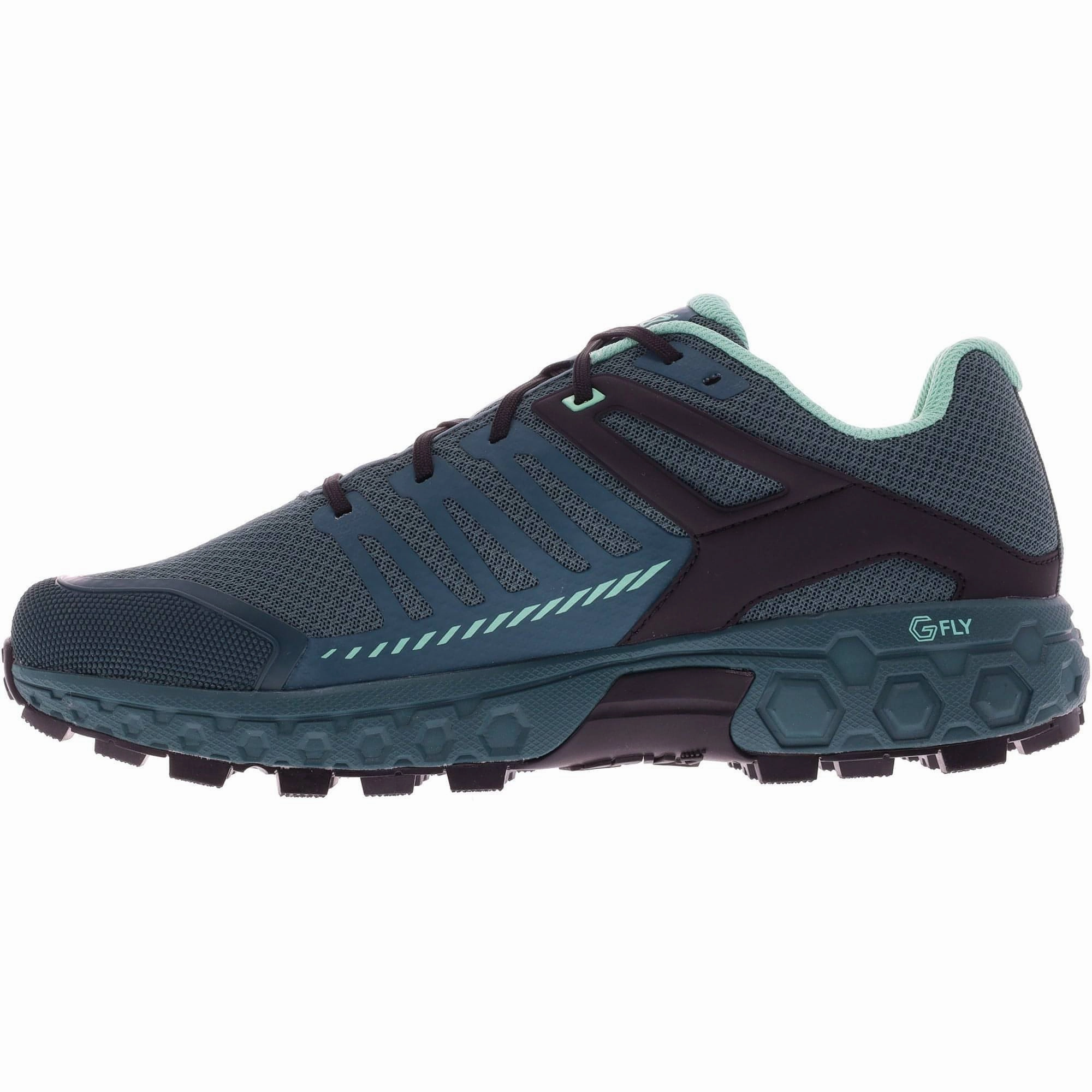 Inov8 Roclite Ultra G 320 Womens Trail Running Shoes - Blue Trail Running Vs Hiking Shoes