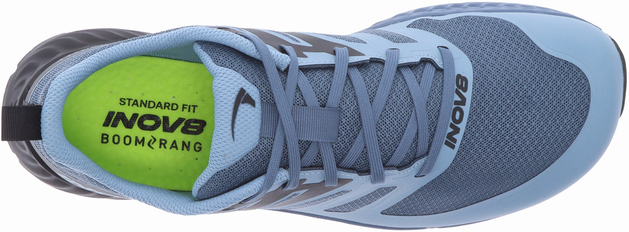 Best Tennis Shoes For Hiking Trails Inov8 TrailFly Mens Trail Running Shoes - Blue