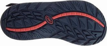 J106171 Chaco Men's Z/2 Classic Stepped Navy Climbing Shoes Table