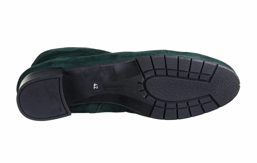 Br Sailor Green Boots With Studs