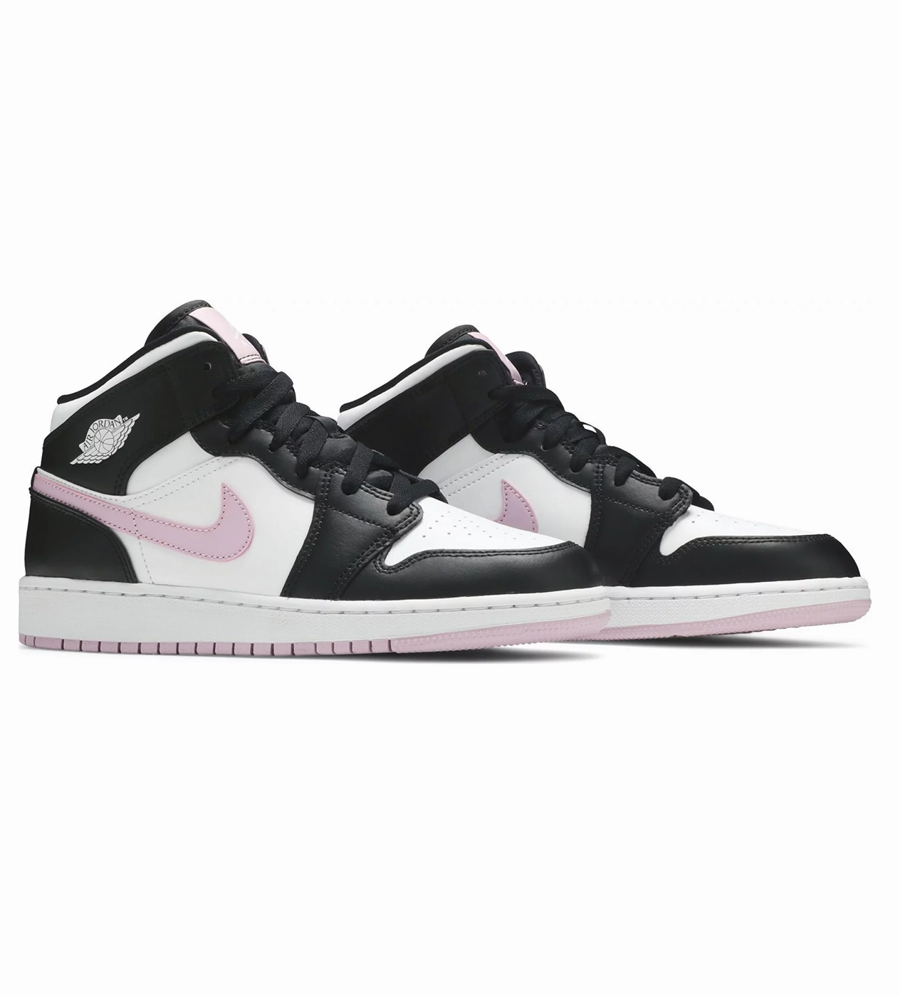 Nike Huarache Run Running Shoes Jordan 1 Mid 'Arctic Pink'