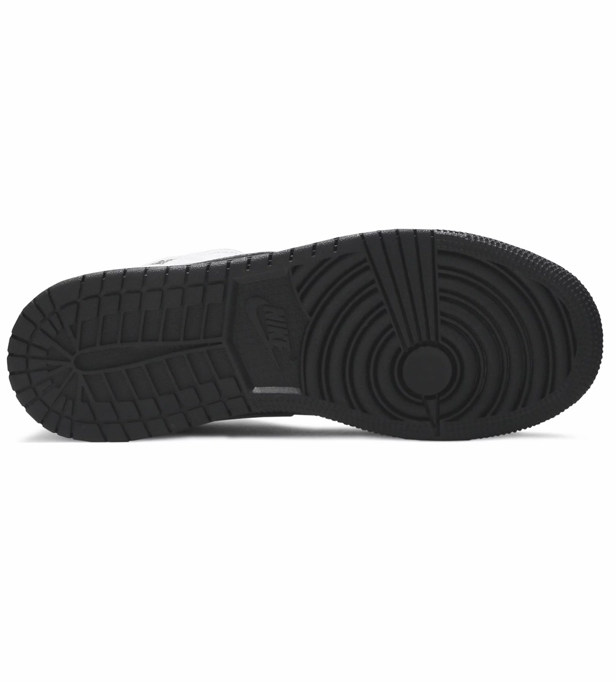 Minnesota Vikings Nike Shoes Jordan 1 Mid 'White Shadow' (GS)