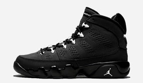 Jordan 9 Anthracite Basketball Shoes Dwyane Wade's Basketball Shoes