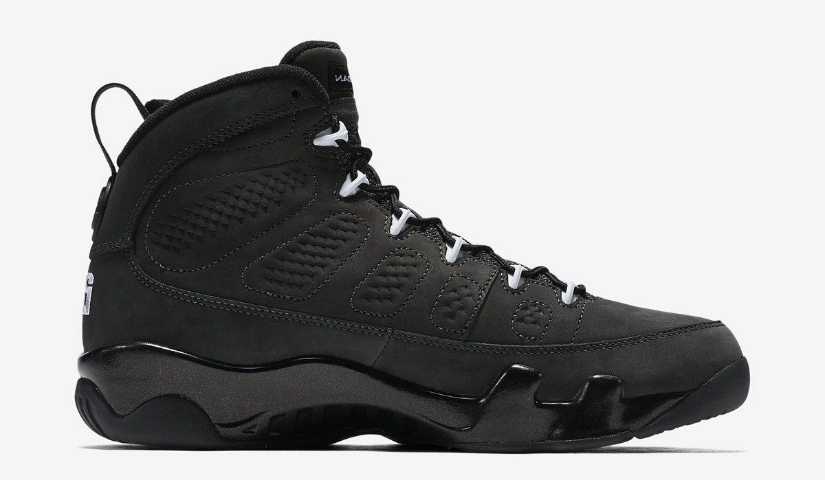 Basketball Shoes Post Players Jordan 9 Anthracite Basketball Shoes