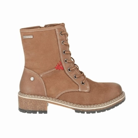 Waterproof Camping Shoes Josef Seibel Waylynn 10 Ladies Brown Nubuck Waterproof Lace Up Ankle Boots