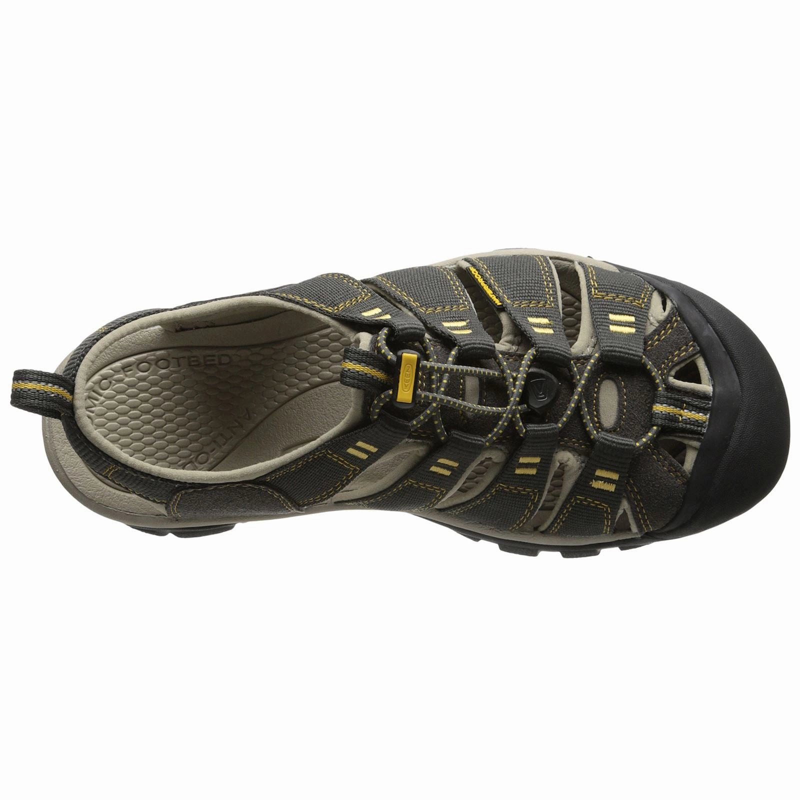 Spa Sandals Keen Newport H2 Textile Men's Slip On Raven Aluminum Sandals