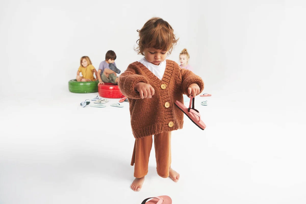 KIDS | RECYCLED TIRE SOLE - Indosole Sole Flip Flops