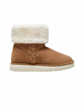 Pro Safety Boots Kids Girl's Lined Ankle Boots,Brown