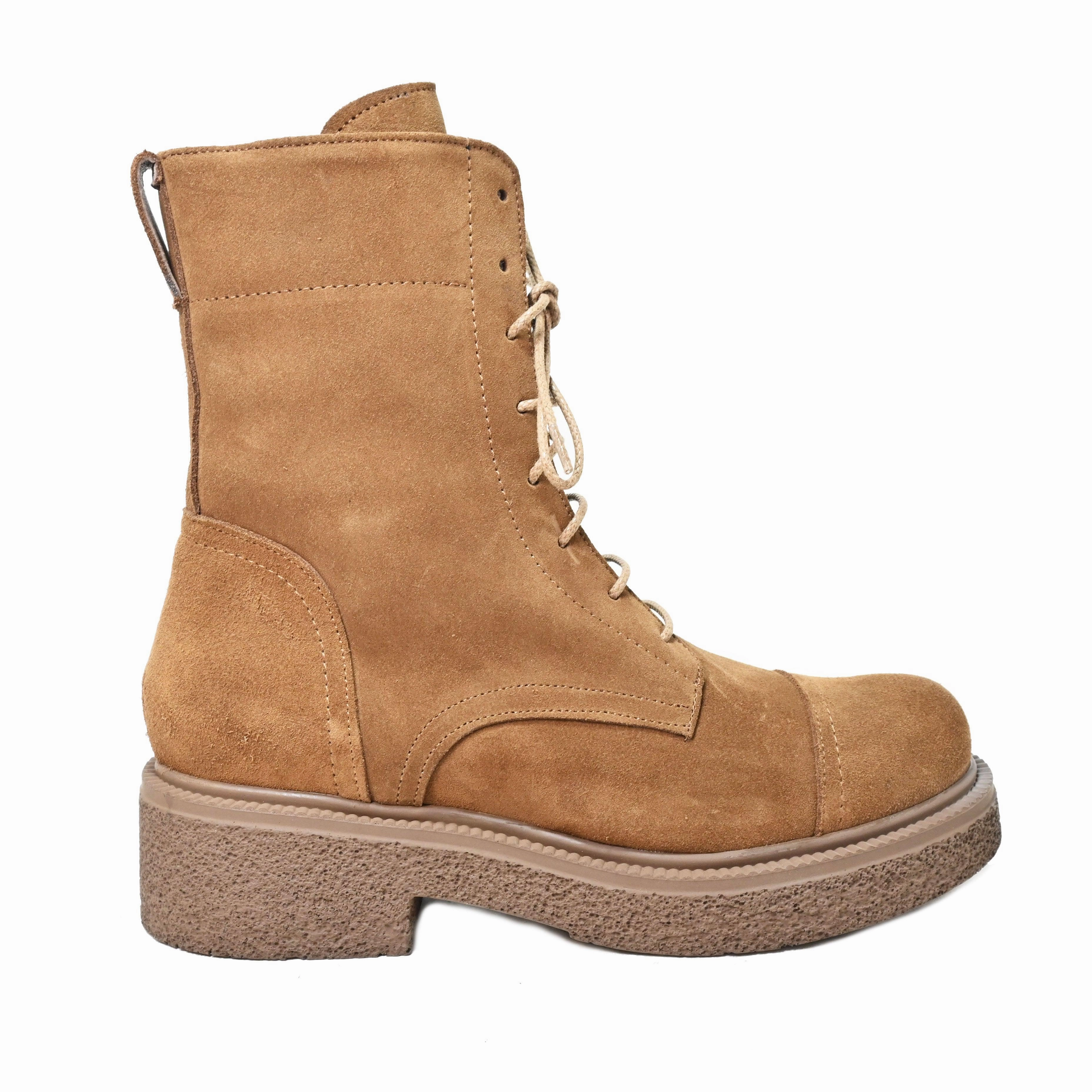 KIRA 14 - urban amphibian suede MUD Stiletto Sock Ankle Boots