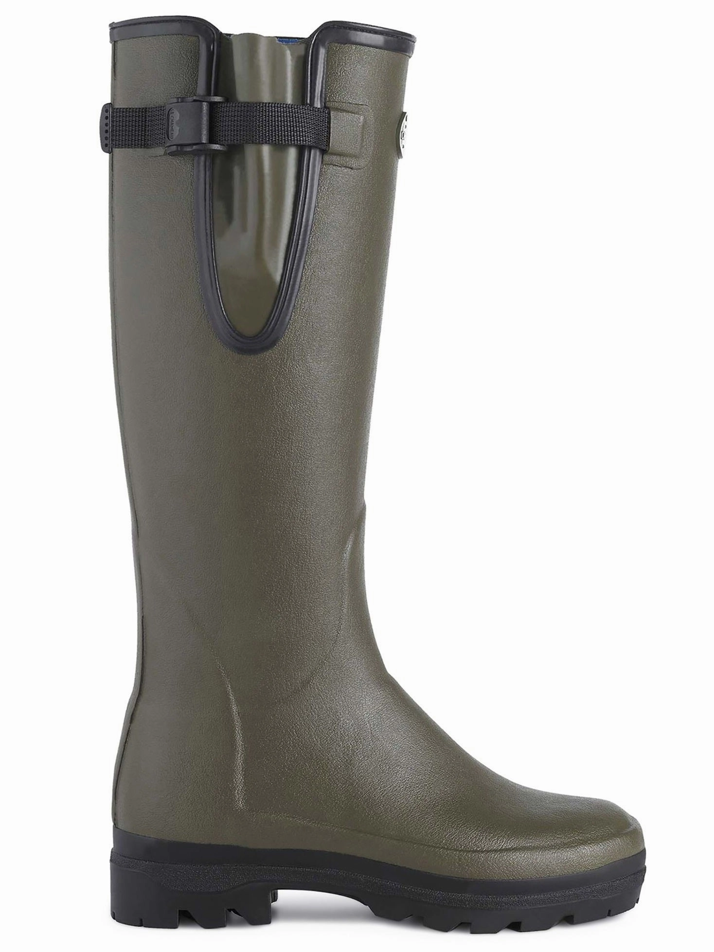 LE CHAMEAU Vierzonord Boots - Ladies Neoprene Lined - Dark Green Salomon Techamphibian Hiking Boots