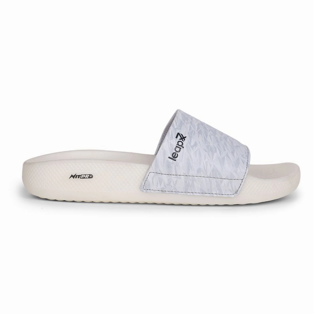 Leap7x By Liberty Men NITWALK-2 L.Grey Casual Slides Soleil Sandals