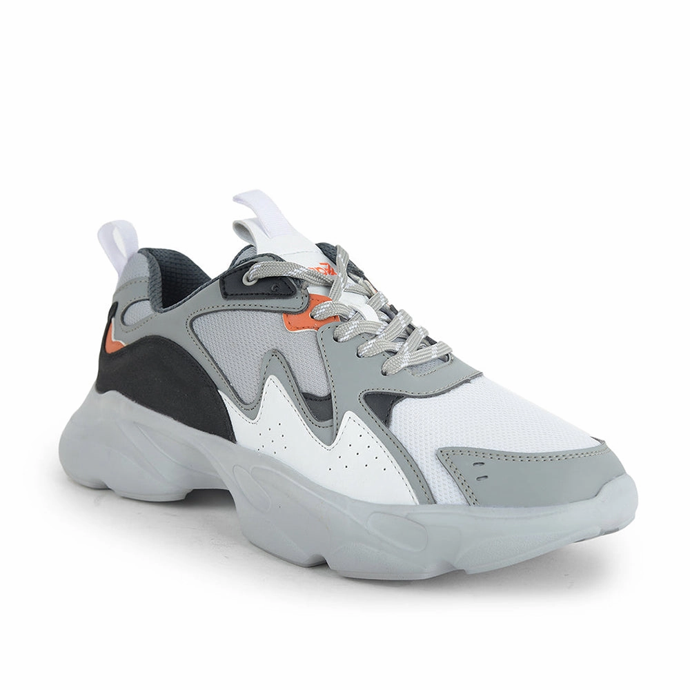 Leap7x Casual White Lacing Shoes For Men JOSE-1E By Liberty Comfortable