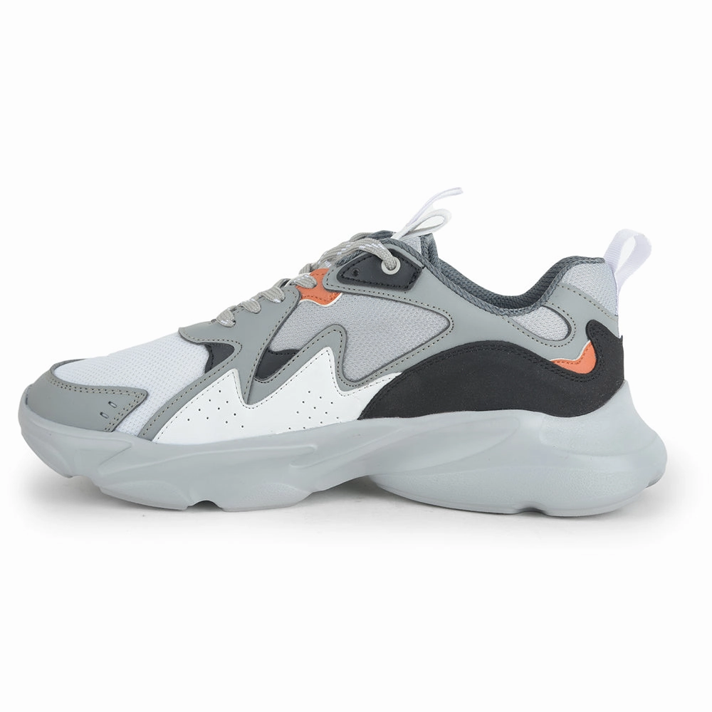 Leap7x Casual White Lacing Shoes For Men JOSE-1E By Liberty For Overpronation Walking