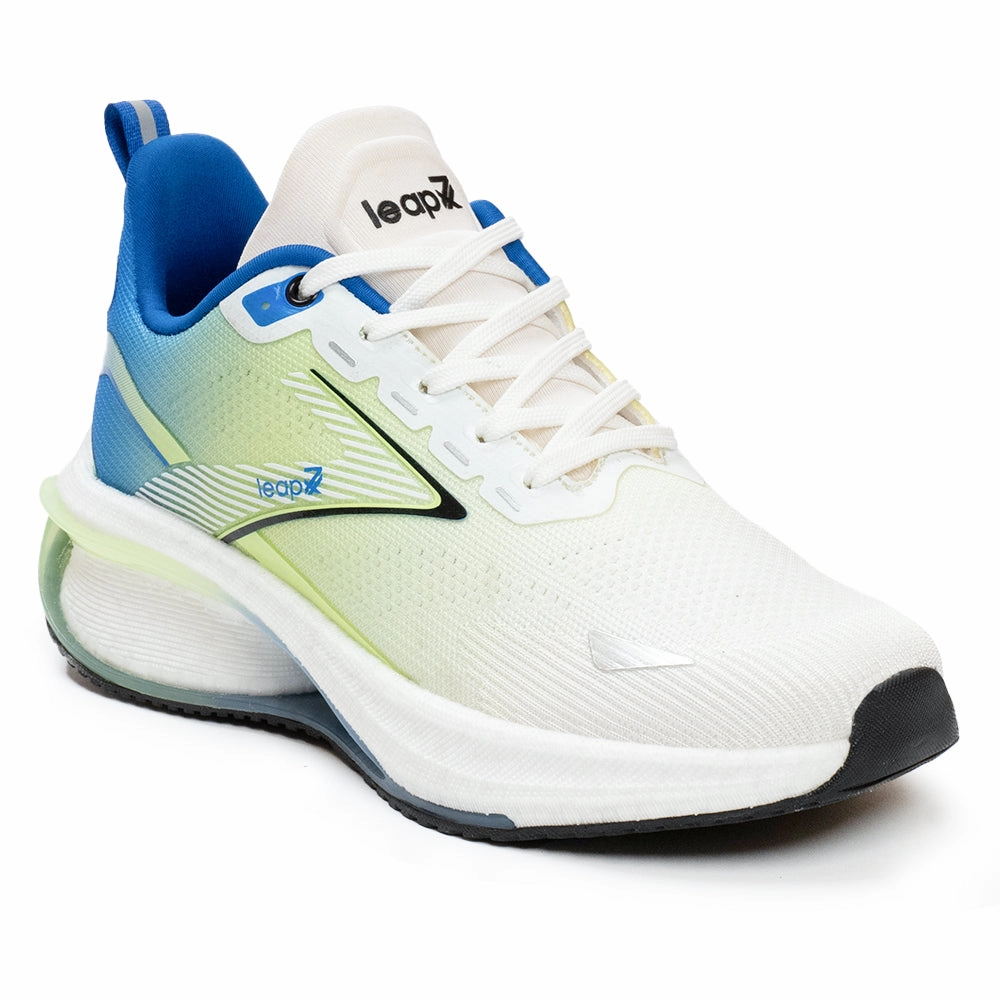 Leap7x Parrot Green Sports Lacing Running Shoes For Men MOSCOW-6 By Liberty Combat Training Shoes