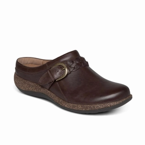 Libby - Brown Convertible Clogs