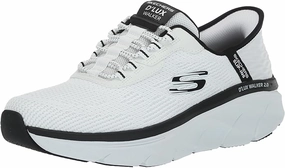 Skechers Men's D'lux Walker 2.0 Rezinate Hands Free Slip-in Sneaker Best Golf Shoe For Walking