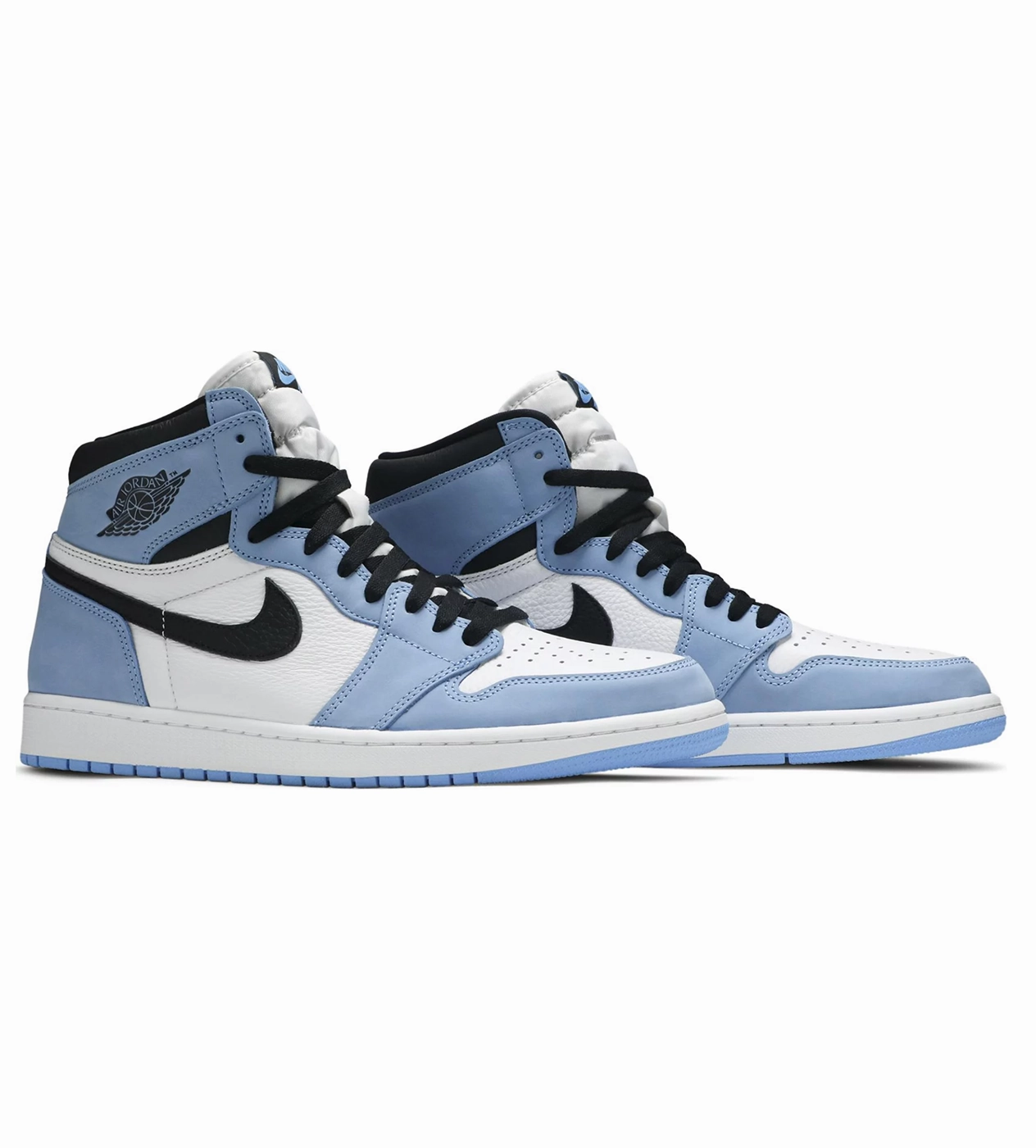 Air Jordan 1 Retro High 'University Blue' Nike Kevin Durant Basketball Shoes