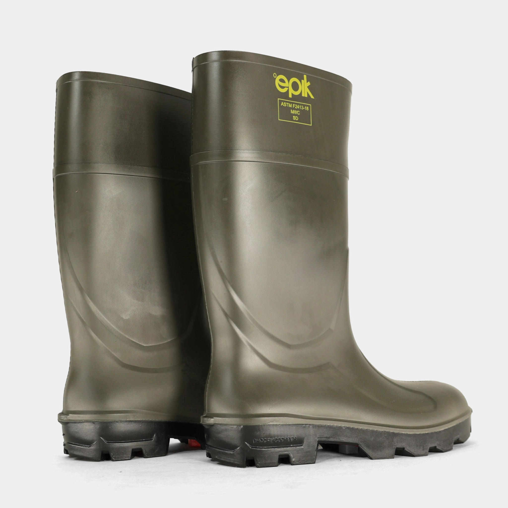 Burberry Flinton Rain Boot Tread Safety Boot