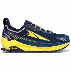 Altra Olympus 5 Mens Trail Running Shoes - Navy Best Running Shoes For Trail Running