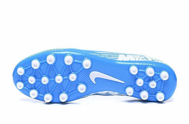 Nike Mercurial Vapor Academy AG Soccers Cleats Shoes Blue Nike Lifting Shoes