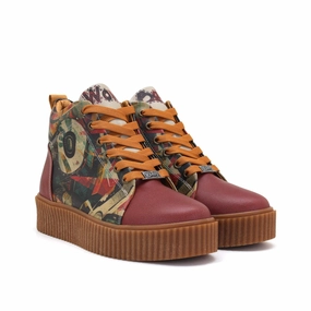 Ankle Boots PNN110 Platform Ankle Boots Leather