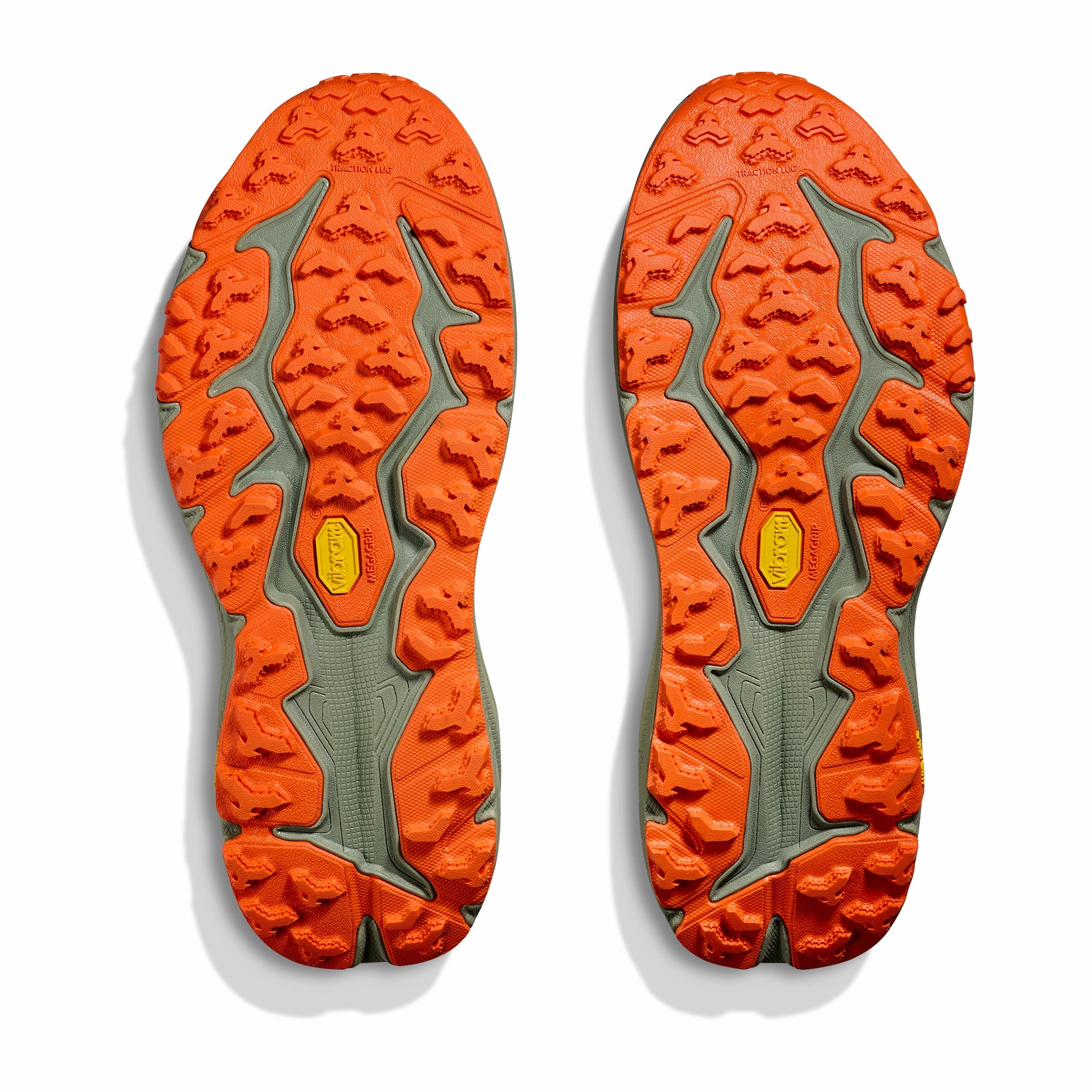 Steens Vent Trail Shoe Hoka Men's Speedgoat 6 Wide Fit Trail Running Shoes Antique Olive / Squash