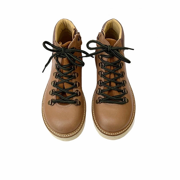 Eddie Ankle-High Hiking Kids Boot Multi-Block Dusk Leather Hiking Boots Hurting Ankles