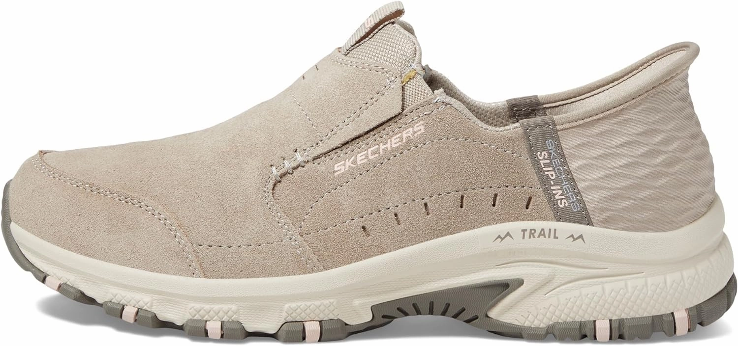 Cheap Waterproof Trail Running Shoes Skechers Women's Hands Free Slip ins Hillcrest Sunapee