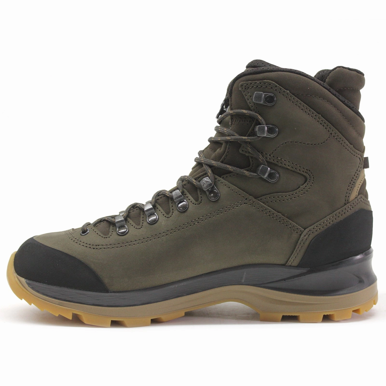 Boots For Work And Hiking Lowa Lady GTX Nubuck Women's Lace Up Stone Gum Boots
