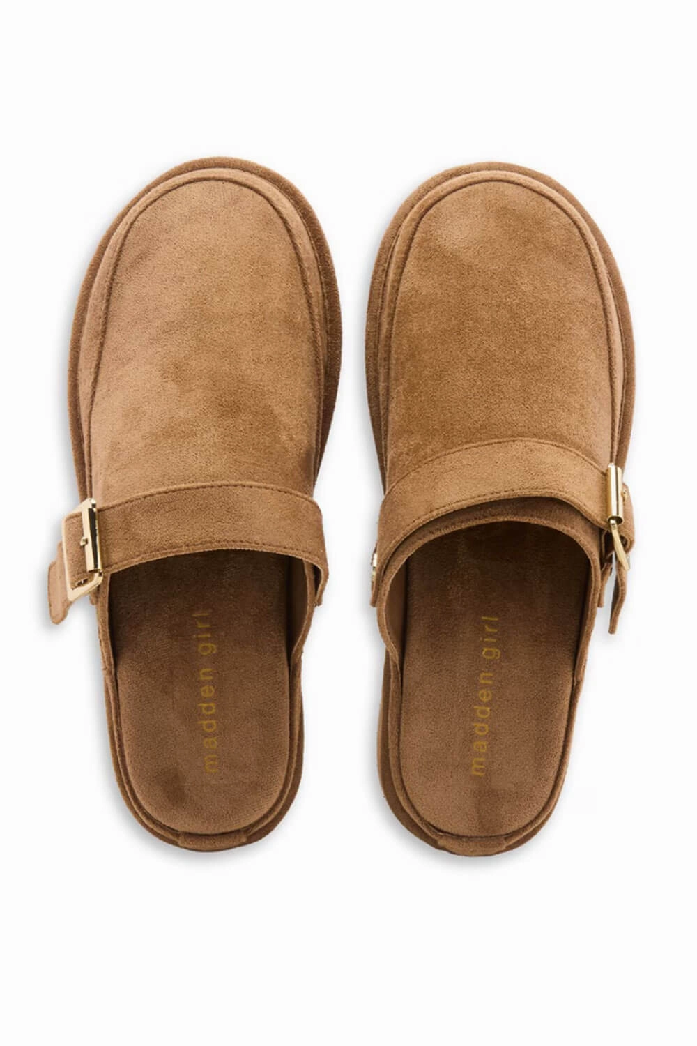 Japanese Clogs Shoes Madden Girl Graham Clogs for Women in Tan | GRAHAM-TAN