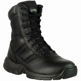 Lug-sole Leather Combat Boots Magnum Panther 8" Tactical Combat Boot With Side-Zip