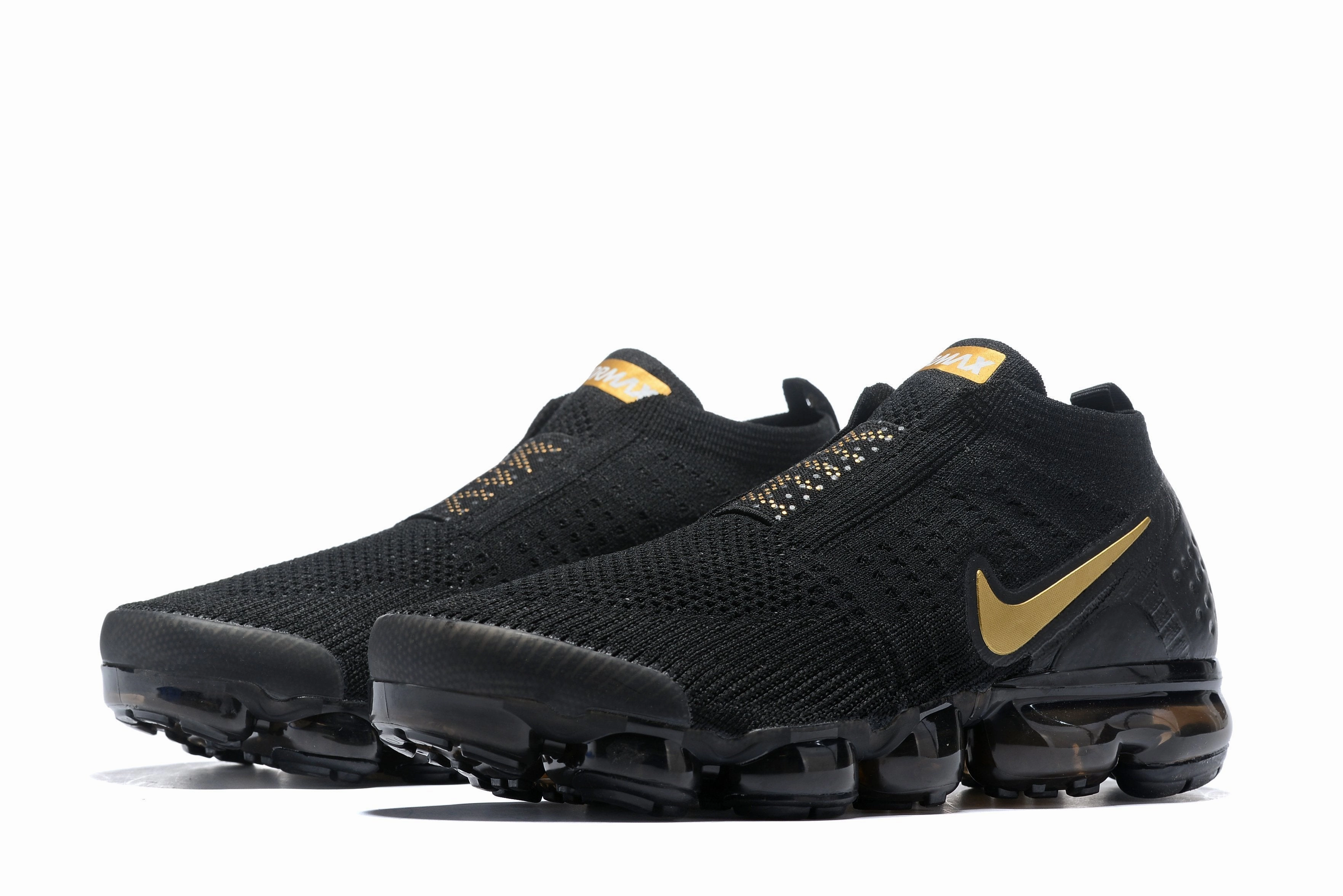 Nike Gary Payton Shoes Nike Air Vapormax Moc 2 Black Gold Shoes Sneakers Men Sale Size US 7, 8, 8.5, 9, 10, 11