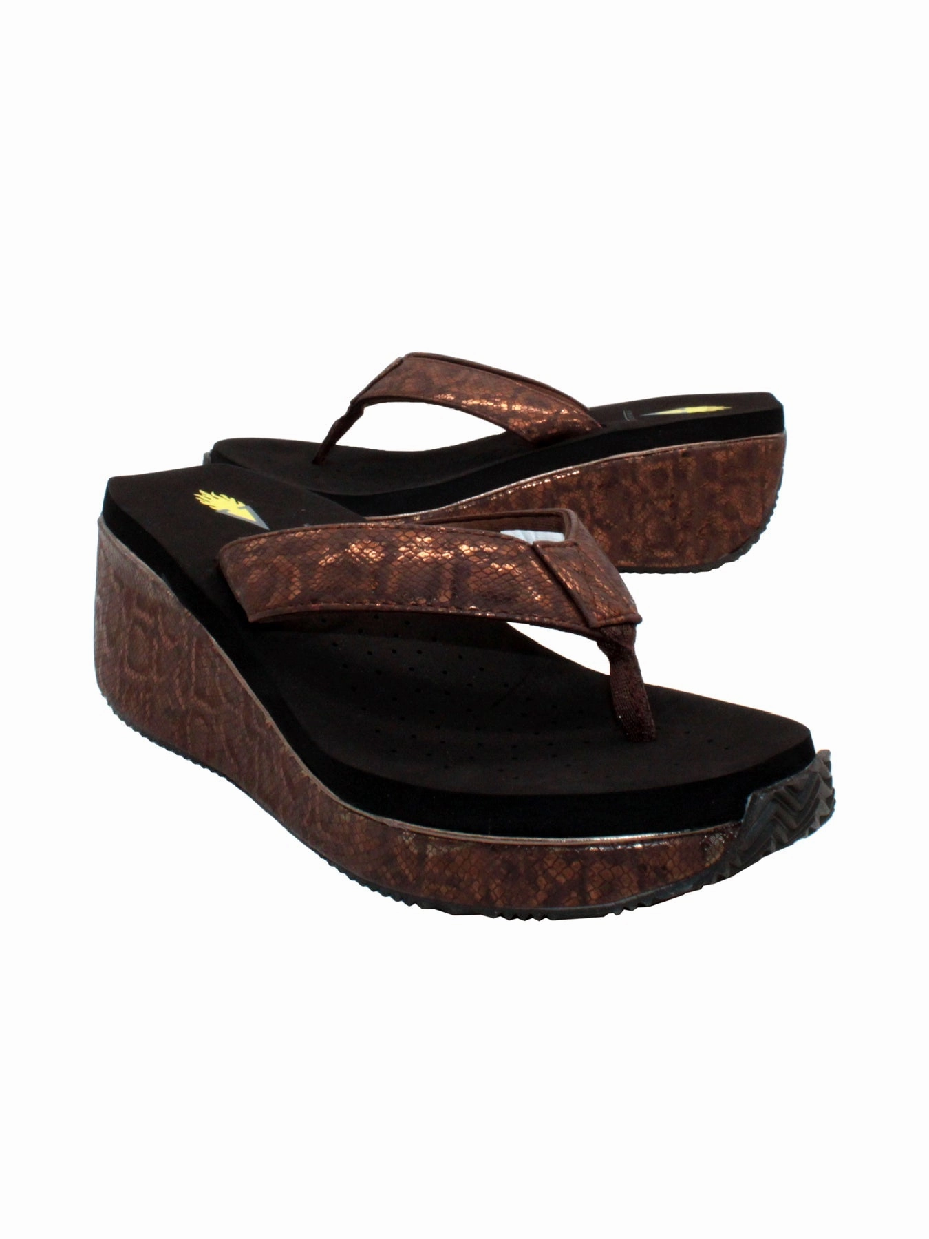 Oc Flip Flops VOLATILE Women's Frappachino Wedge Sandal