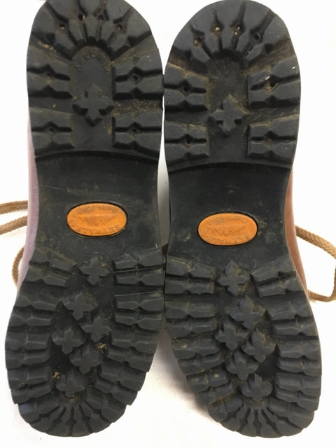 Laces Hiking Boots Meindl Brown Mens 9 Used Hiking Boots