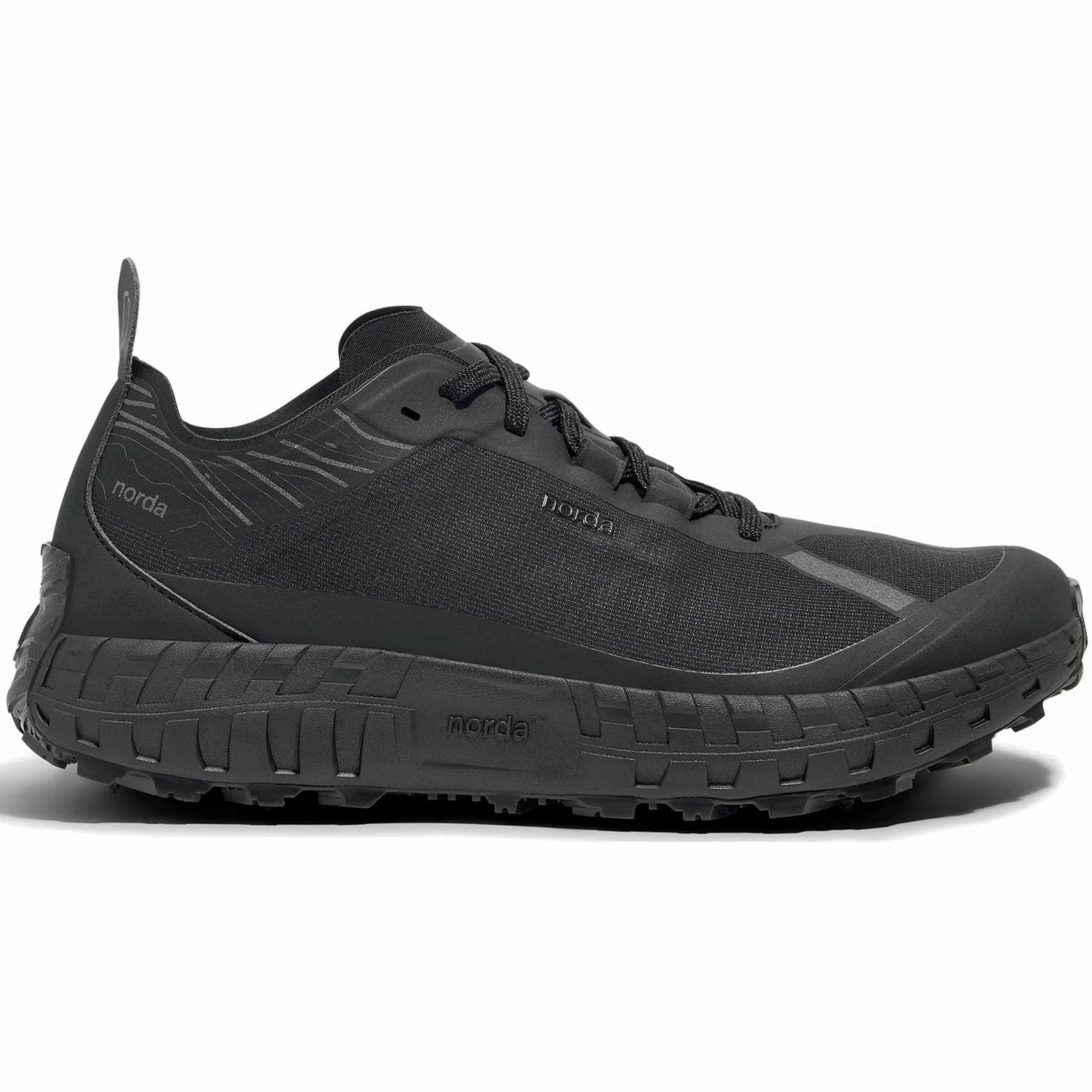 Trail Shoe 2024 Men's 001A G  Graphene Trail Running Shoes Stealth Black