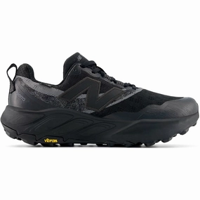 Best Rated Trail Shoes Men's Fresh Foam X Hierro v9 GORE-TEX Wide Fit Trail Running Shoes Black / Faded Black / Castlerock
