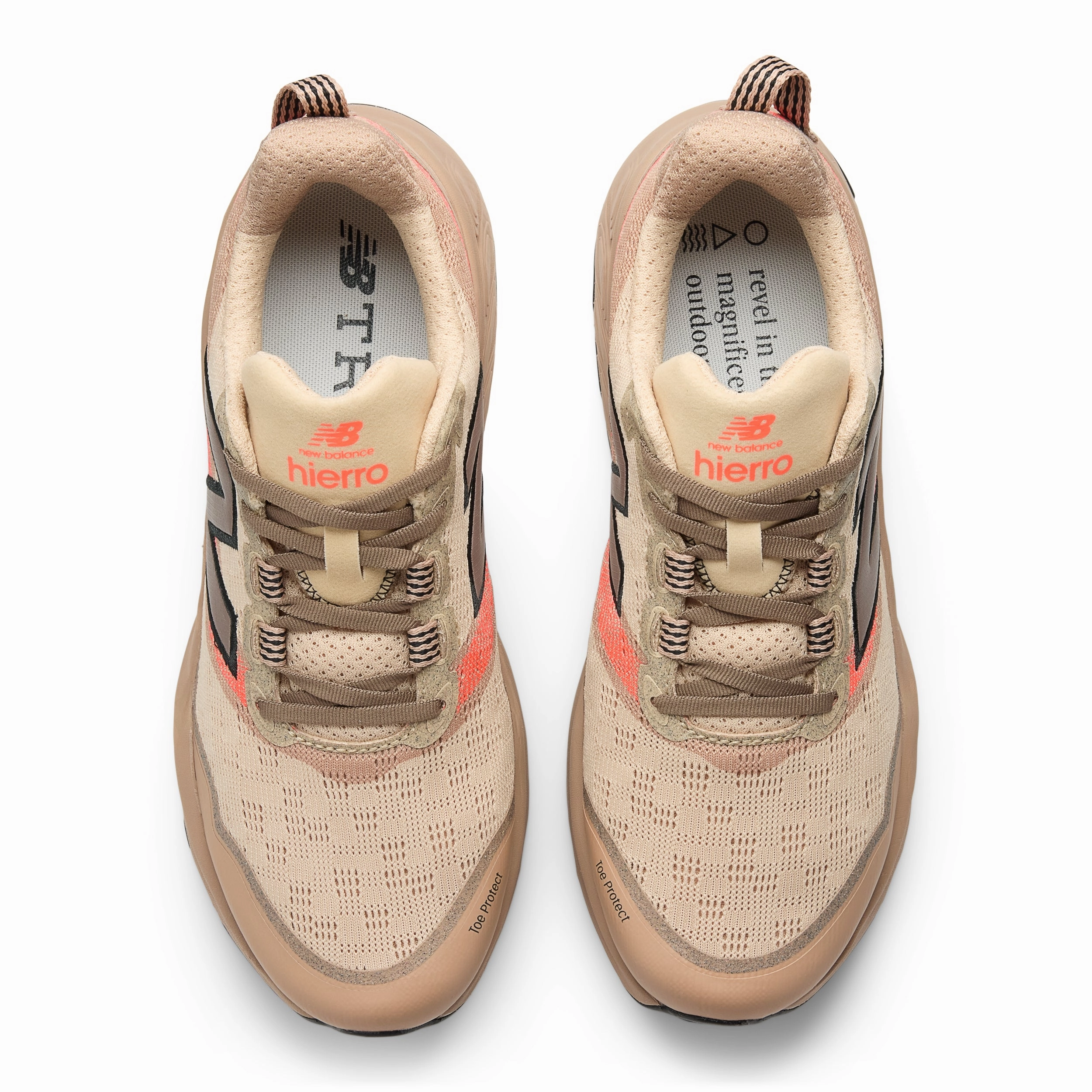 Boat Trailer Brake Shoes Men's Fresh Foam X Hierro v9 (V - Desert Clay/Earth Shadow/Urgent Red)