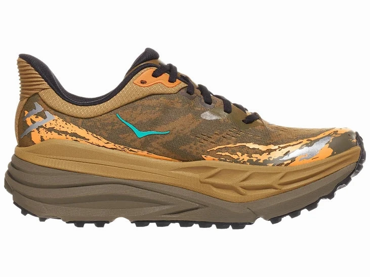 Men's Hoka Stinson ATR 7 (Honey/Antique Olive) Difference Between Trail Running Shoes And Road