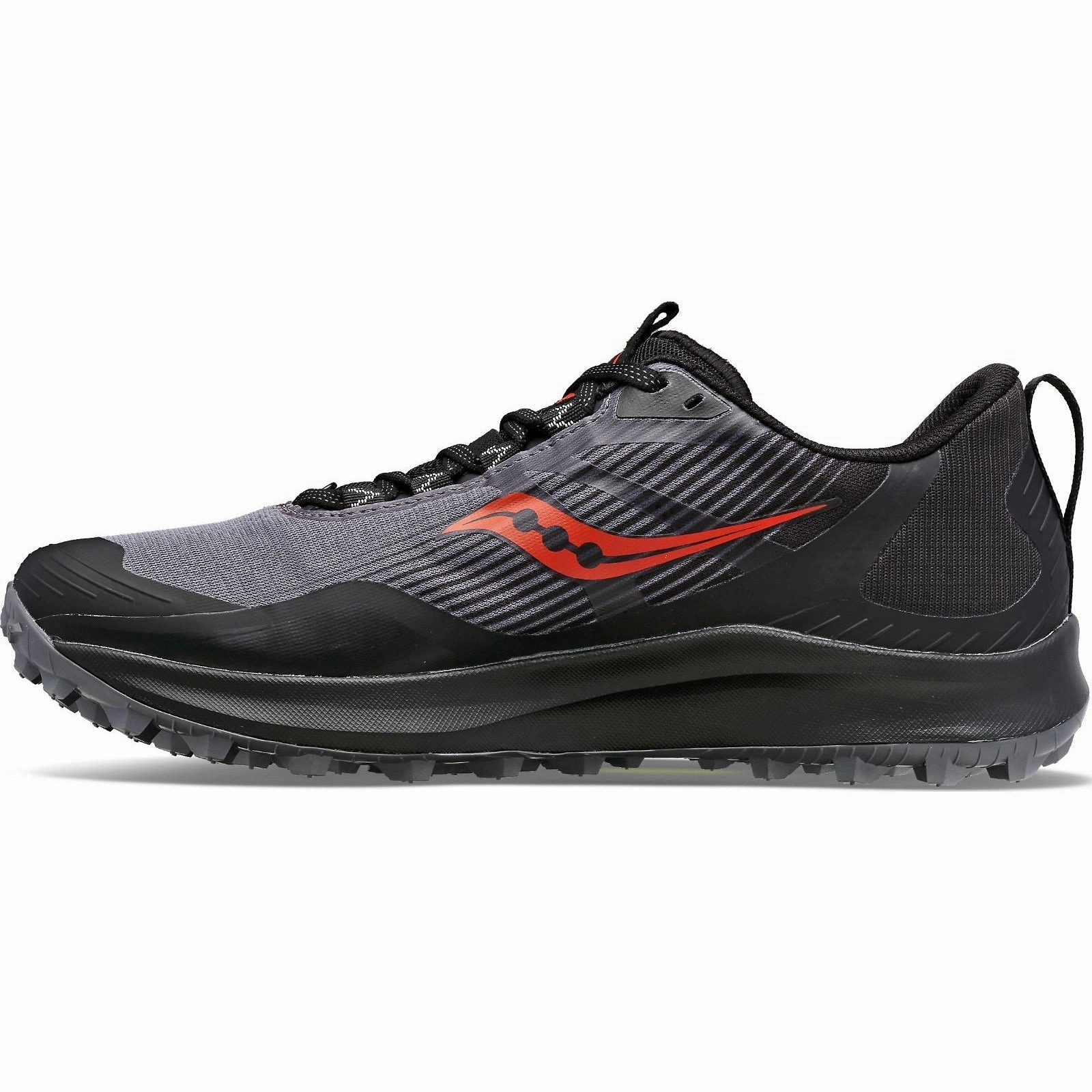 Men's Saucony PEREGRINE 12 GTX CHARCOAL | BLACK Backcountry Trail Running Shoes