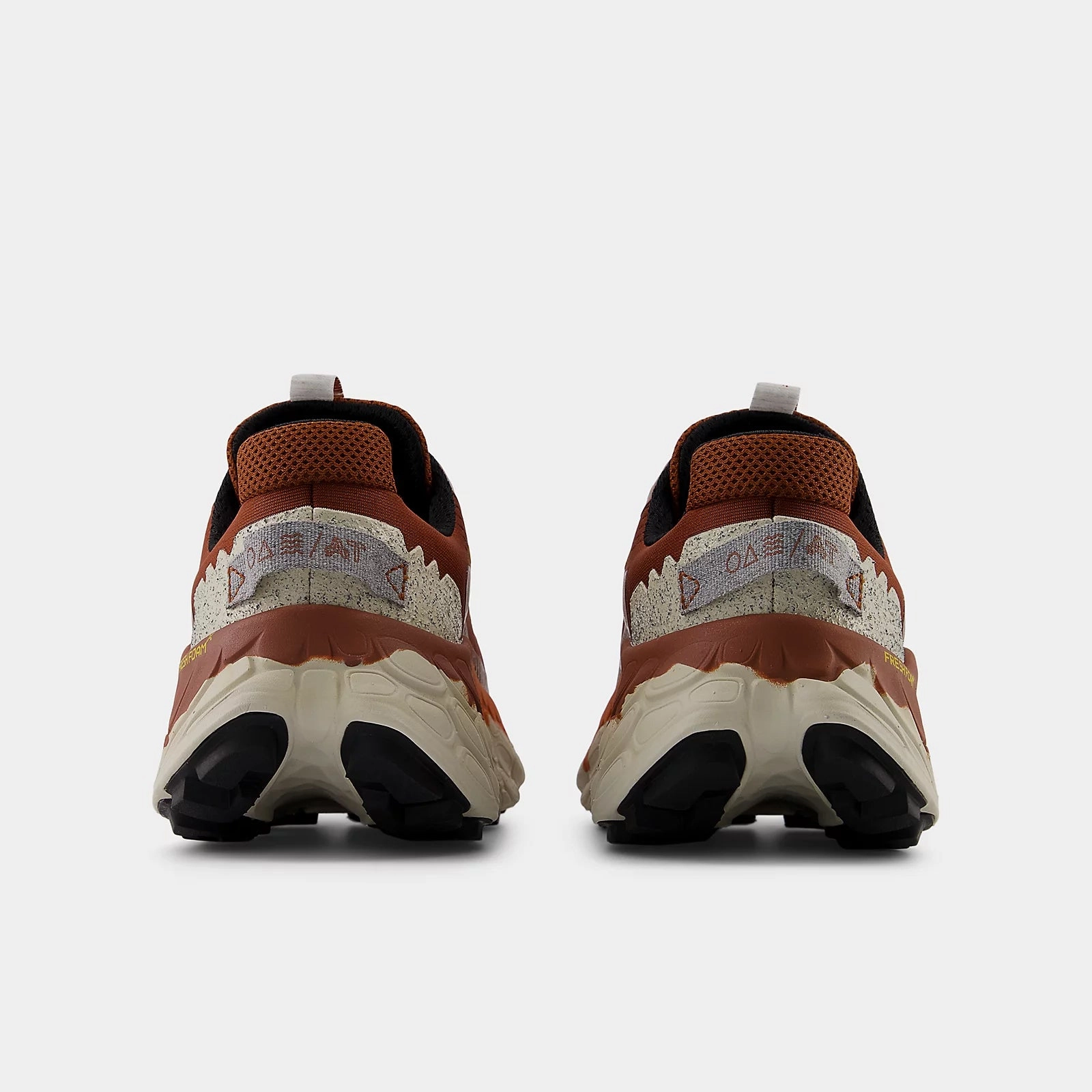 Men's X More Trail v3 Trail Running Shoes Relic Brown / Infield Clay / Ginger Lemon Trail Running Shoes High Top