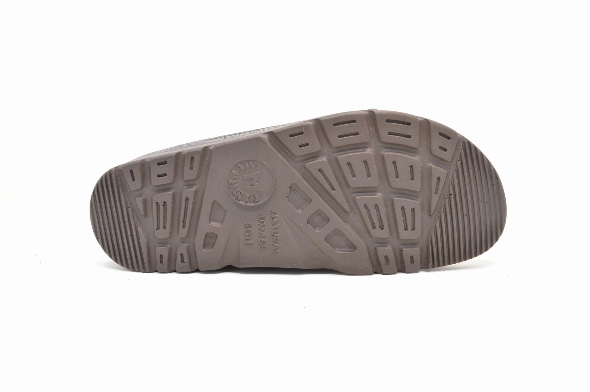 Leather Slip On Sandals MEPHISTO Zonder Brown