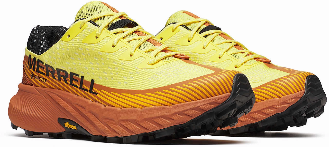 Vapor Glove 6 Trail Running Shoes Merrell Agility Peak 5 GORE-TEX Mens Trail Running Shoes - Yellow