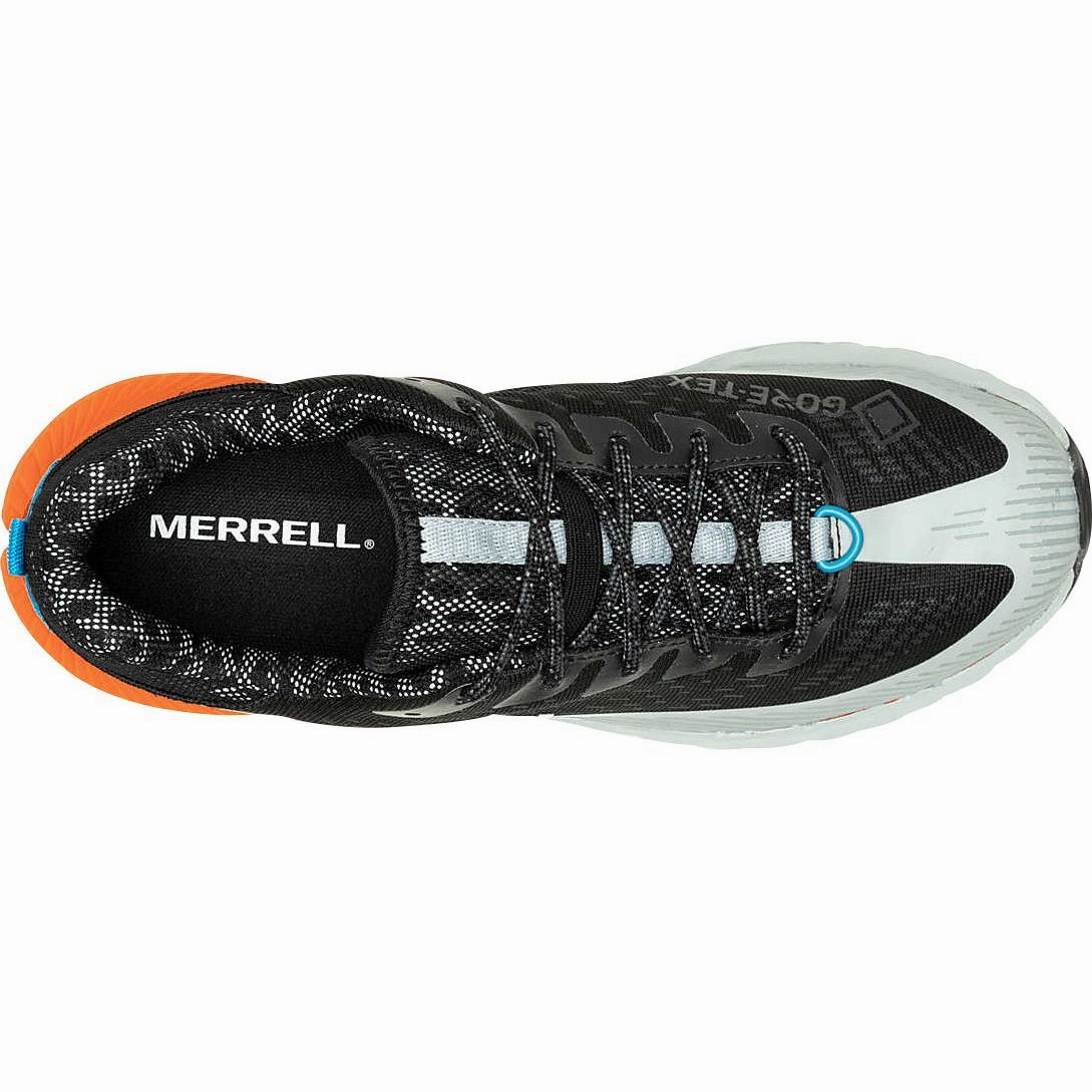 Difference Between Trail Running And Road Running Shoes Merrell Agility Peak 5 GORE-TEX Womens Trail Running Shoes - Black
