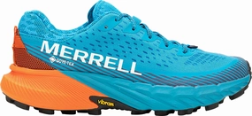 Shoe Trailer Merrell Agility Peak 5 GORE-TEX Womens Trail Running Shoes - Blue