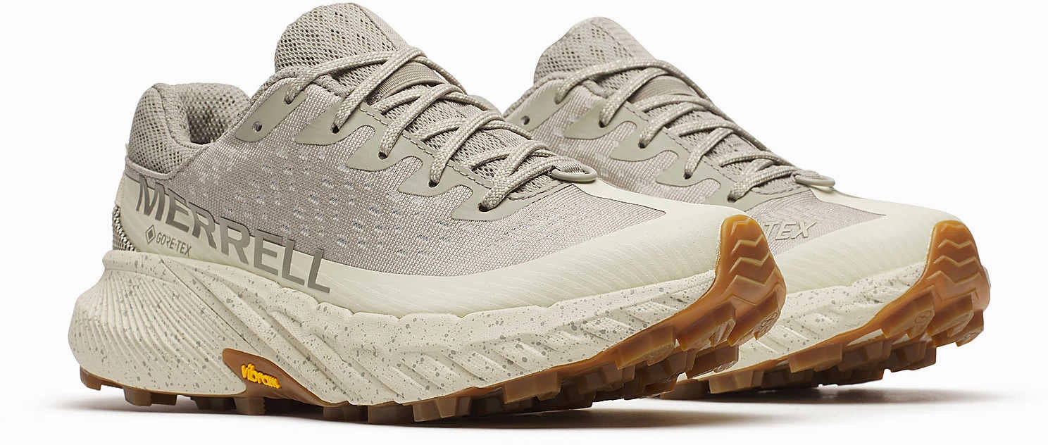 Barefoot Trail Running Shoes Merrell Agility Peak 5 GORE-TEX Womens Trail Running Shoes - Grey