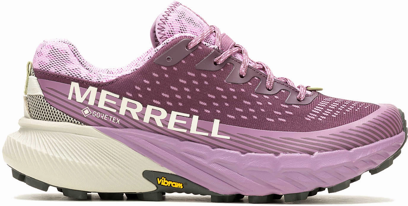 Merrell Agility Peak 5 GORE-TEX Womens Trail Running Shoes - Purple Approach Shoe Vs Trail Runner