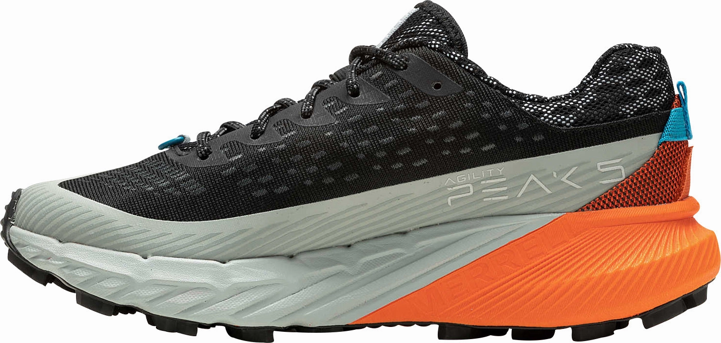 Merrell Agility Peak 5 Womens Trail Running Shoes - Black Most Popular Trail Running Shoes
