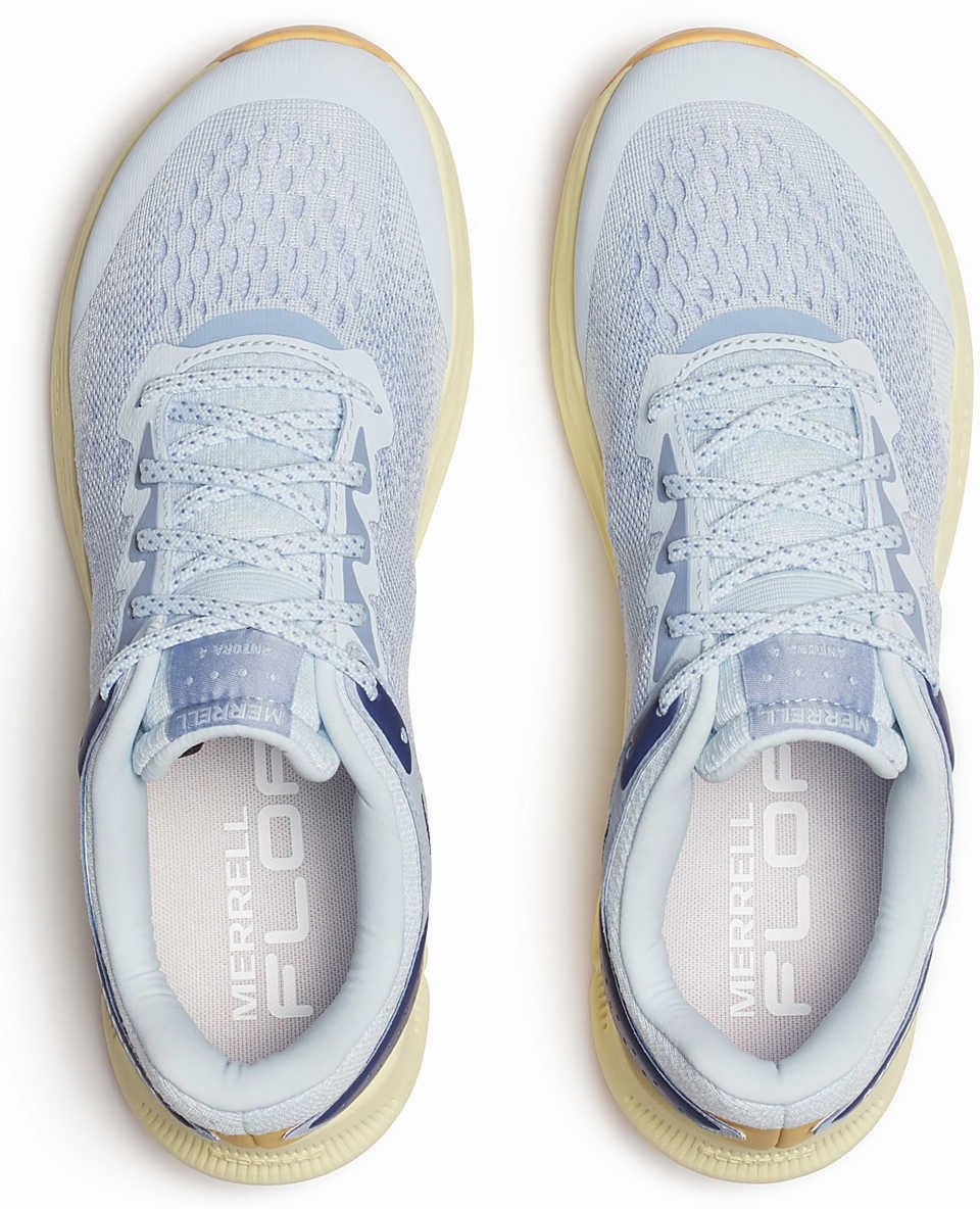 Merrell Antora 4 Womens Trail Running Shoes - Blue Trail To Road Running Shoes